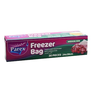 Parex Freezer Bags - Medium (30 Pcs